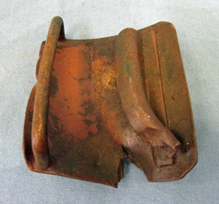  French, Franco Prussian War, Battle Damaged Buckle — image 3