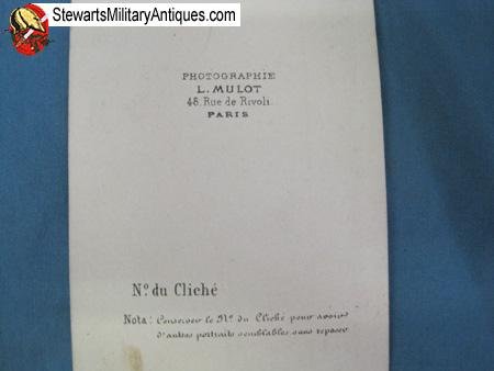  French Franco-Prussian War Officer in Overcoat CDV — image 4