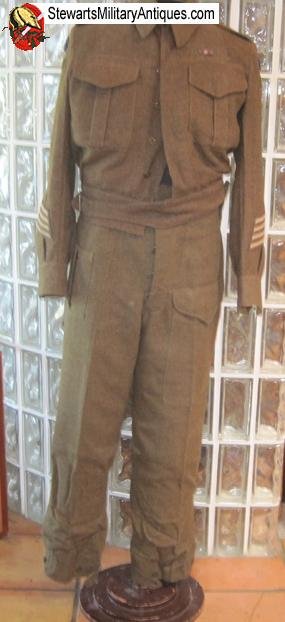  Canadian WWII Battle Dress Uniform Set — image 2