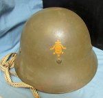 Japanese WWII Steel Civil Defense, Complete