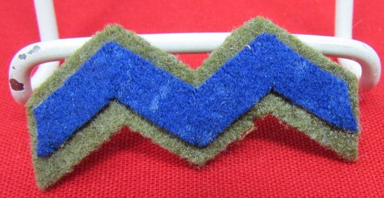  Japanese WWII Branch Of Service M, Dark Blue, Military Band — image 2