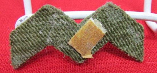  Japanese WWII Branch Of Service M, Dark Blue, Military Band — image 3