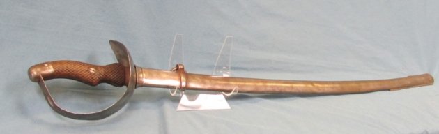  Spanish Late 19th Century, Mounted Artillery Sword, Toledo Mfg — image 2