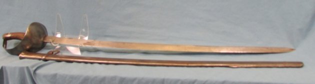  Spanish Late 19th Century, Mounted Artillery Sword, Toledo Mfg — image 5