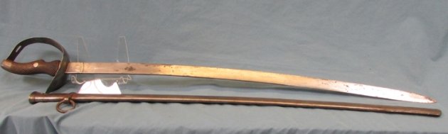  Spanish Late 19th Century, Mounted Artillery Sword, Toledo Mfg — image 6
