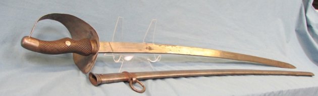  Spanish Late 19th Century, Mounted Artillery Sword, Toledo Mfg — image 8