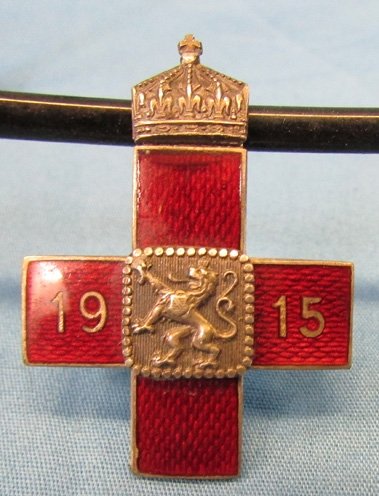  Bulgaria WWI, Royal Red Cross Badge of Merit, 1915 — image 3