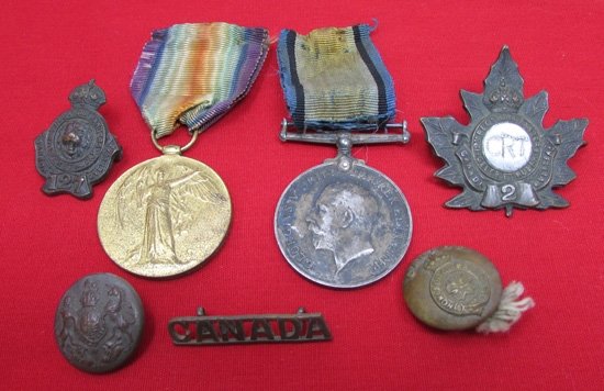  Canadian-USA WWI Medal & Insignia, American Legion, Canadian Railway Troops, — image 5