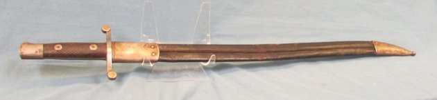  Spanish 19th Century Artillery Short Sword, Toledo Mfg — image 2