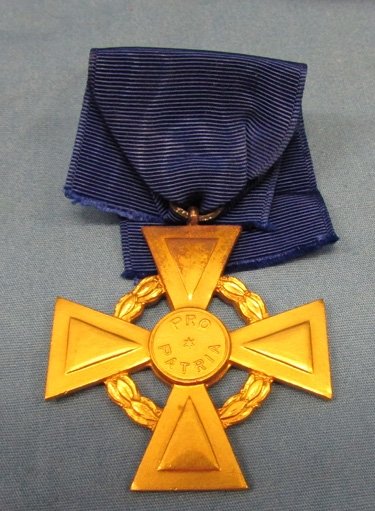  Austrian Post WWI Honor Legion Veterans Medal, Pro Patria — image 2