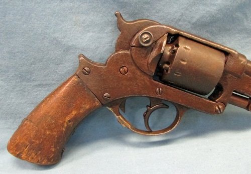  US Civil War M1858 .44 Caliber Starr Revolver & Holster — image 4