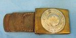 German WWI Prussian Enlisted M1895 Buckle & Tab