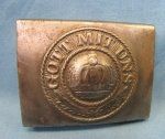 German WWI M1915 Prussian Enlisted Buckle