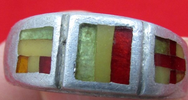  Italian WWII, North Africa, Trench Art Rings, Tobruk 1941 — image 5