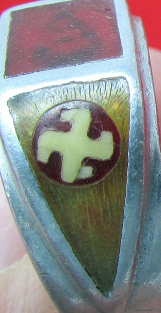  Italian WWII, North Africa, Trench Art Rings, Tobruk 1941 — image 6