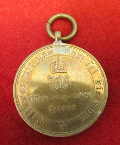 German, Franco-Prussian War Campaign Medal with 3 Campaign Bars — image 5