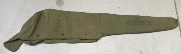  US Korean War Canvas Machine Gun Gun Cover, 1951 — image 3