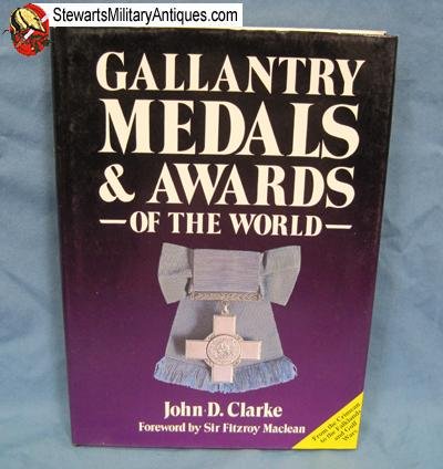  Book, 'Gallantry Medals & Awards of the World' Clarke — image 3