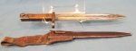 Rumanian, WWI-WWII Era, M1895 Bayonet and Frog