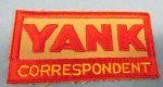 US WWII Yank Correspondent SSI