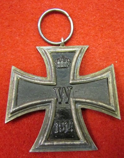  German WWI Iron Cross 2nd Class, Maker Marked Ring — image 3