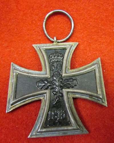  German WWI Iron Cross 2nd Class, Maker Marked Ring — image 4