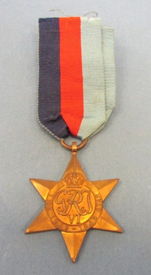  British WWII 1939 1945 Campaign Star — image 2