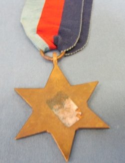  British WWII 1939 1945 Campaign Star — image 4