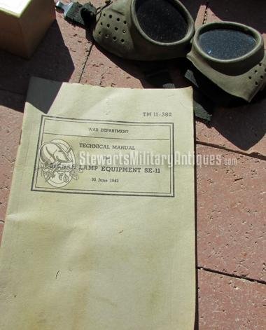  US WWII Army Signal Lamp M-227, June 1943 — image 4