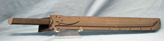  US Gulf War Era Ontario Knife Company Black Wind Katana — image 2