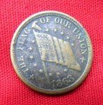 US Civil War Token 1863, DIX