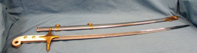  US Cold War Era USMC Officers Sword, Eickhorn Mfg — image 3