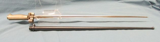  French WWI M1886 Lebel Bayonet & Scabbard, Remington Production? — image 4