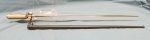 French WWI M1886 Lebel Bayonet & Scabbard, Remington Production?