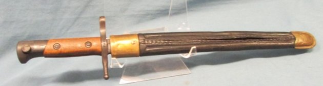  Italian WWII M1891 Carcano Bayonet, PS 1942 — image 2