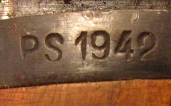  Italian WWII M1891 Carcano Bayonet, PS 1942 — image 3