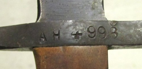  Italian WWII M1891 Carcano Bayonet, PS 1942 — image 6