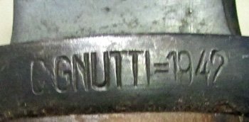  Italian WWII M1891 Carcano Bayonet, G.Gnutti 1942 — image 6