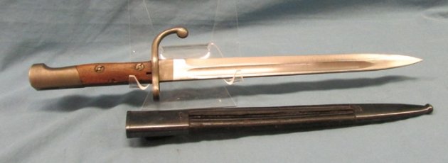 Brazilian M1908 Mauser Bayonet & Scabbard — image 2