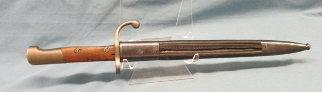  Brazilian M1908 Mauser Bayonet & Scabbard — image 5