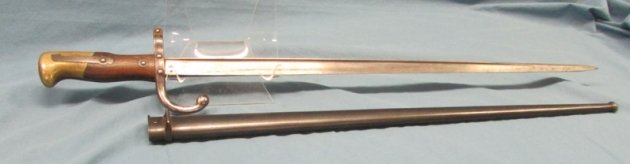  French M1874 Gras Bayonet St Etienne 1878, Matching Numbers — image 3