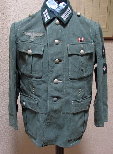  German WWII Army Enlisted M1936 Combat Tunic — image 2