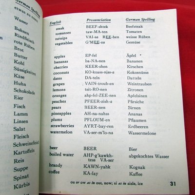  US WWII German Phrase Book, TM 30-606, 1943 — image 4