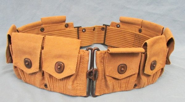  US Pre WWI, M1910 Mills 10 Pocket Rifleman's Belt, 1915 — image 2