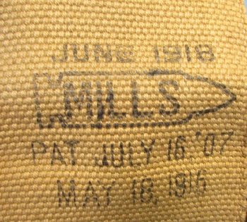  US Pre WWI, M1910 Mills 10 Pocket Rifleman's Belt, 1915 — image 4