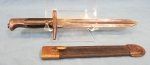 Italian WWII M1891 Carcano Bayonet and 1885 Dated Scabbard