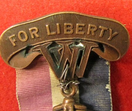 US Civil War West Virginia Medal, For Liberty, Co.E, 8th Rgt Infy, Died — image 3