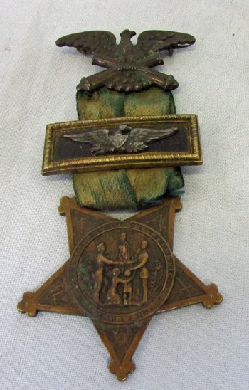  US Civil War GAR Membership Medal, Numbered Edge — image 2