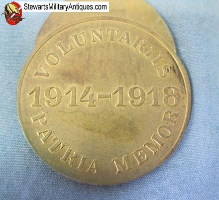  Belgian WWI Medal for Combatant Volunteers 1914-1918 — image 4