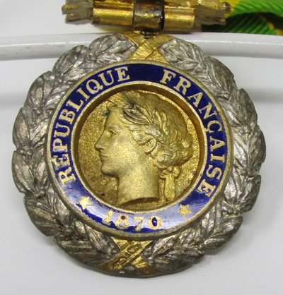  French WWI-WWII Medaille Militaire & Ribbon — image 7